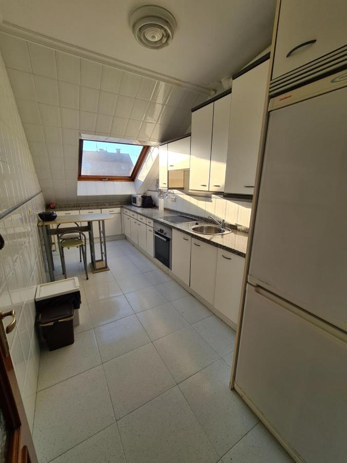 106A Atico Con Garaje Y Chimenea Cerca De La Playa Appartement Gijón Buitenkant foto